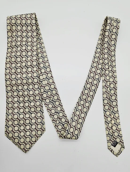 OLEG CASSINI | vintage 100% polyester neck tie - Picture 2 of 4